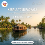 Kerala Tour Package 6 Nights 7 Days from Ahmedabad - Gravitic Tours