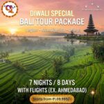 Diwali Special 7 Nights 8 Days Bali Tour Package with Flights from Ahmedabad at 109999 Rs