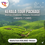 Kerala Tour Package 4 Nights 5 Days from Ahmedabad - Gravitic Tours